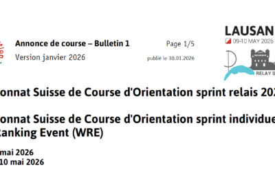 Publication de l&rsquo;annonce de courses